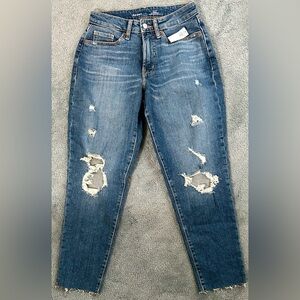 Old Navy High Rise OG Curvy Straight Jeans - 4 - Medium Blue - NWT